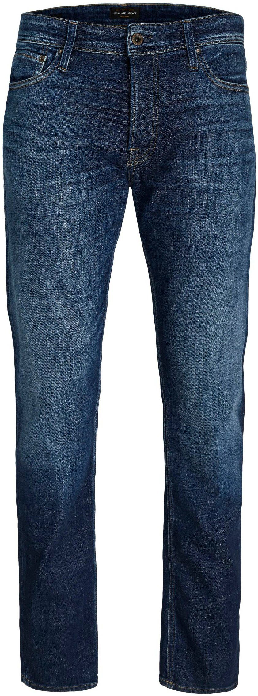 med blue denim