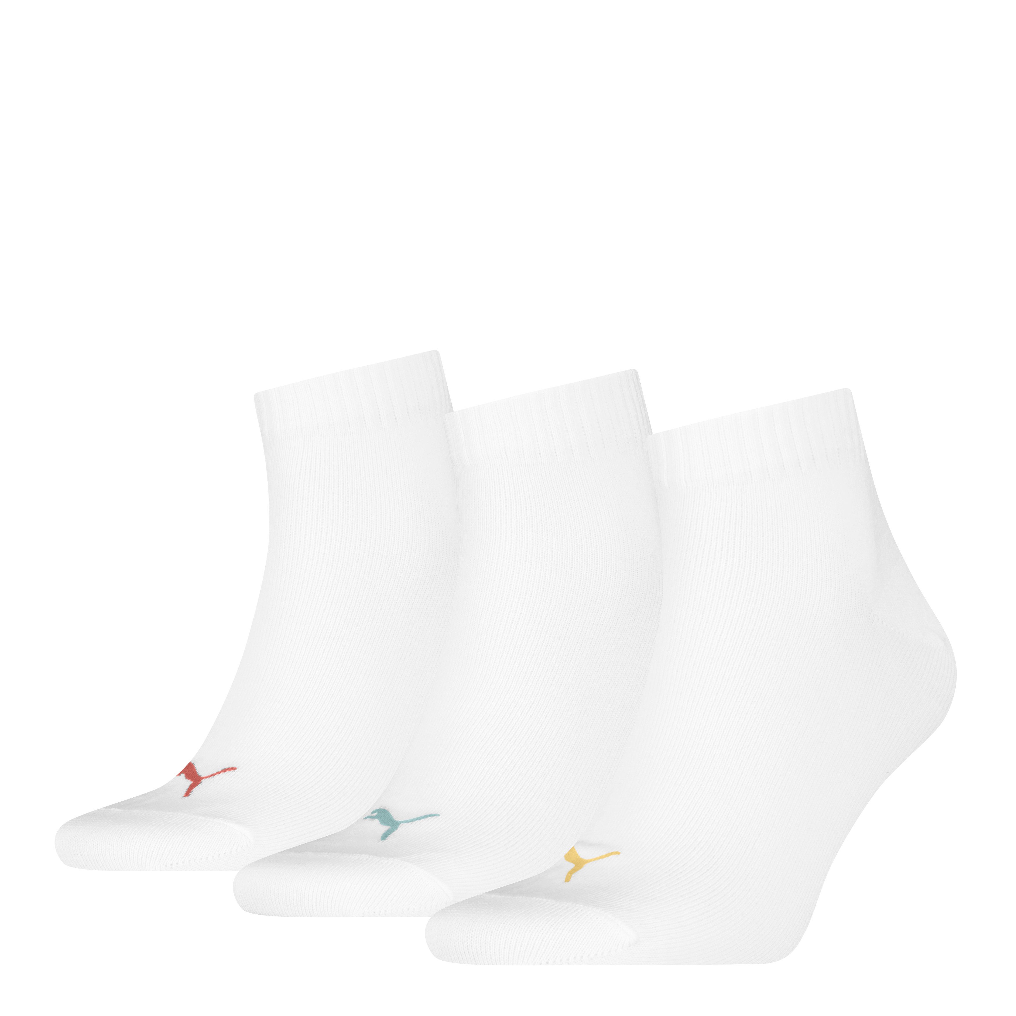 Kurzsocken PUMA UNISEX QUARTER PLAIN 3P