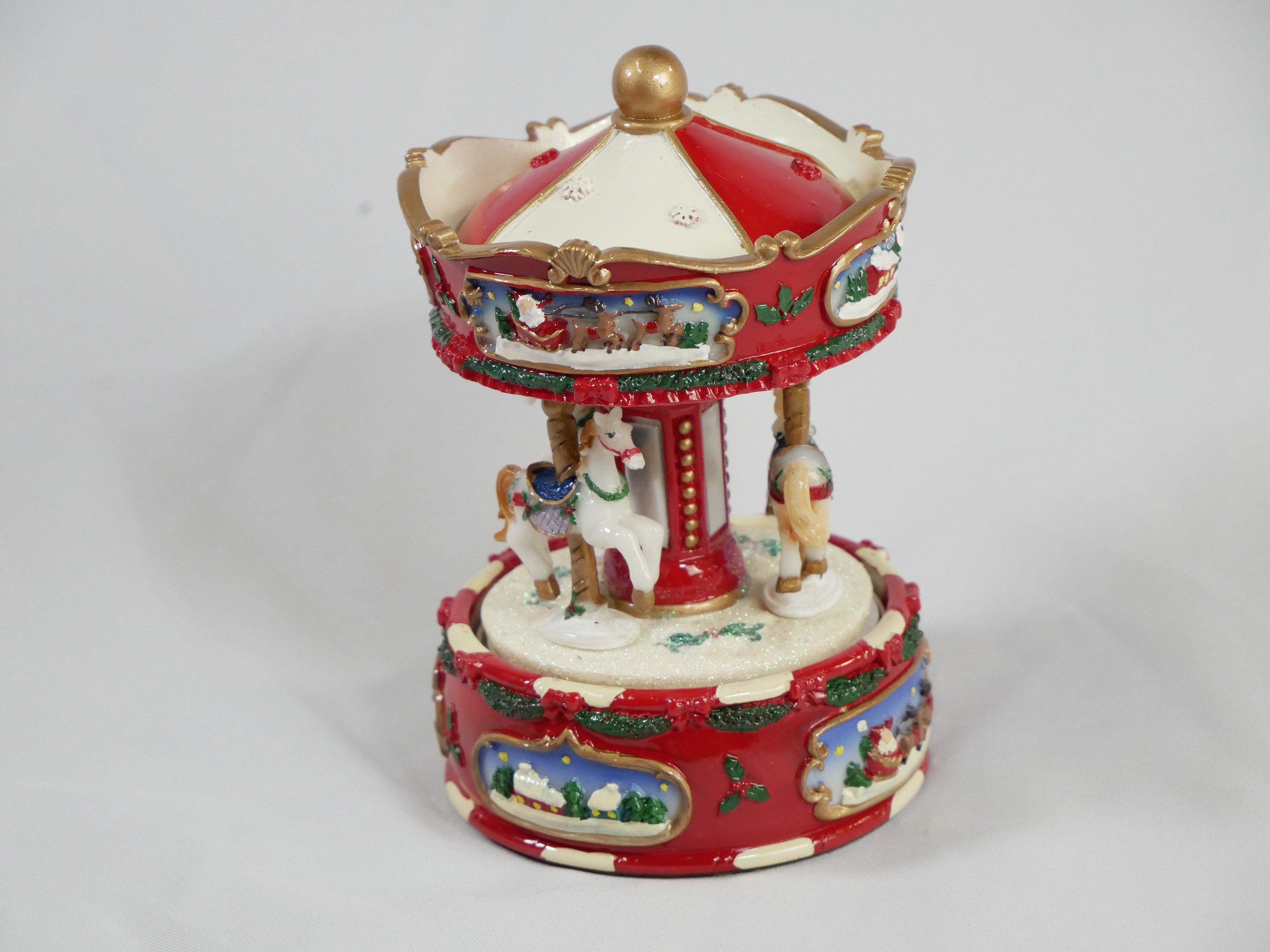 Musicboxworld Spieluhr Spieluhr Winterliches Karussell