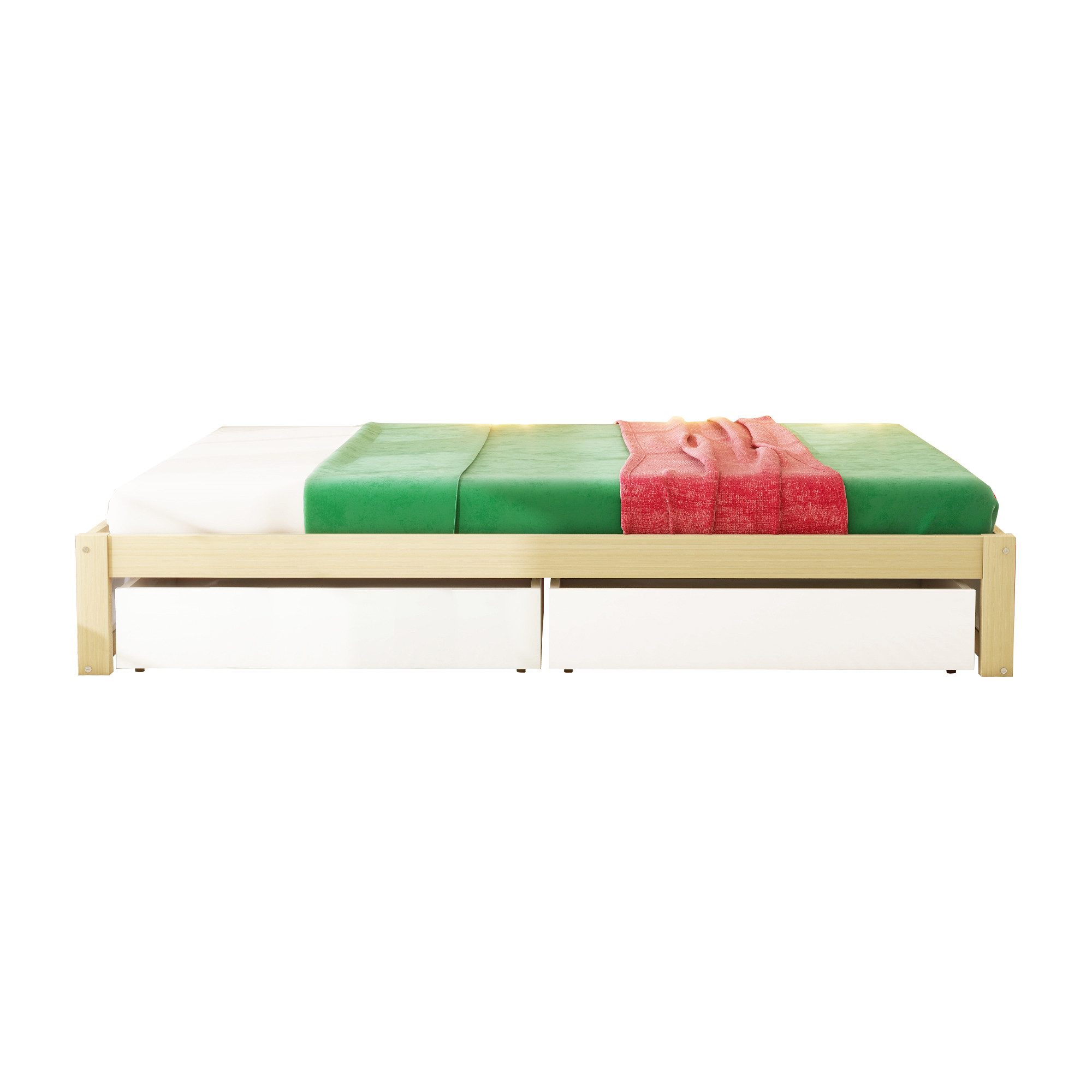 HAUSS SPOLE Kinderbett 90X200cm mit 2 günstig online kaufen