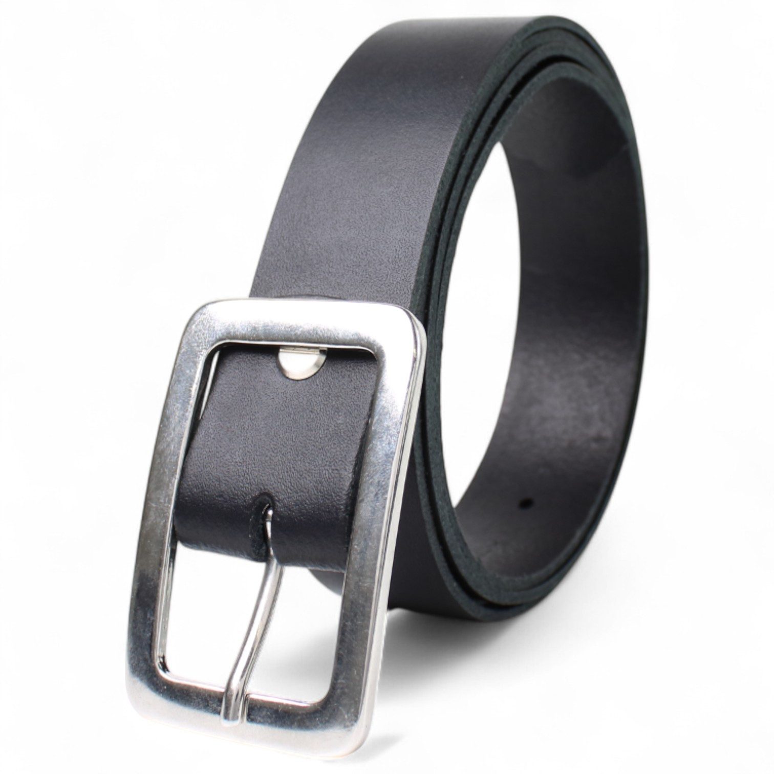 FRONHOFER Ledergürtel 19402 (1-St) Ledergürtel 3cm, kürzbar, silberne Schna günstig online kaufen