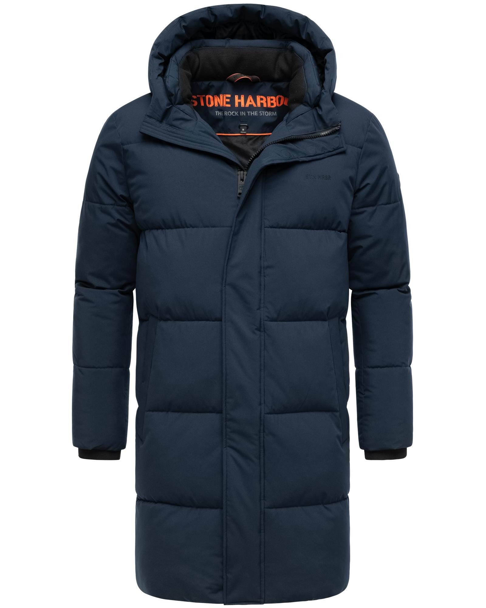 Stone Harbour Steppmantel Hadrieen XX modischer Herren Wintermantel mit kuscheligem Futter