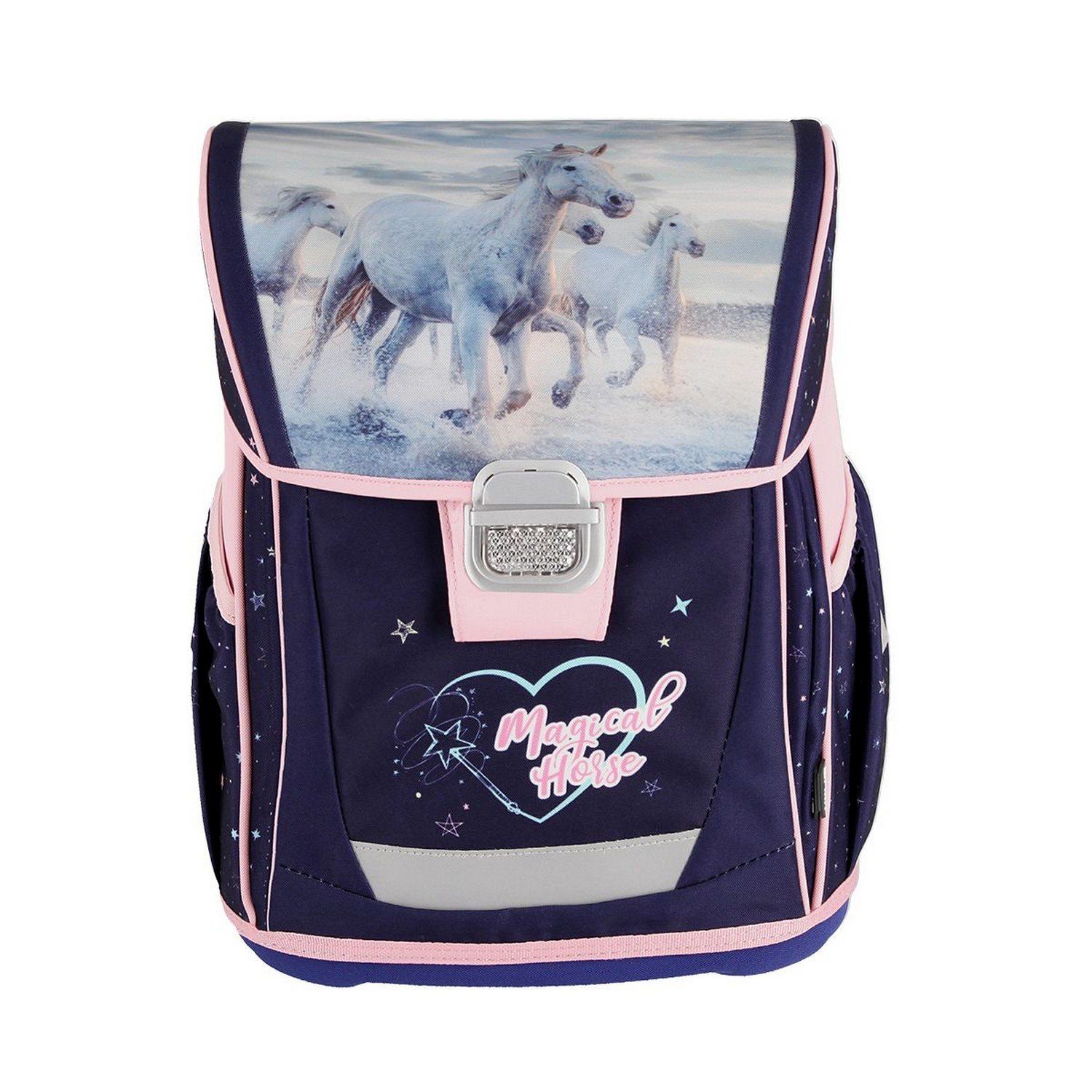 Spirit Schulranzen Set Vision Speed Racer 11-teilig gefüllt blau Spirit Schulranzen Set Vision Speed Racer 11-teilig gefüllt blau