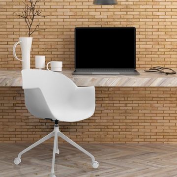 hjh OFFICE Drehstuhl Home Office Bürostuhl OSLO Kunststoff (1 St), Schreibtischstuhl ergonomisch