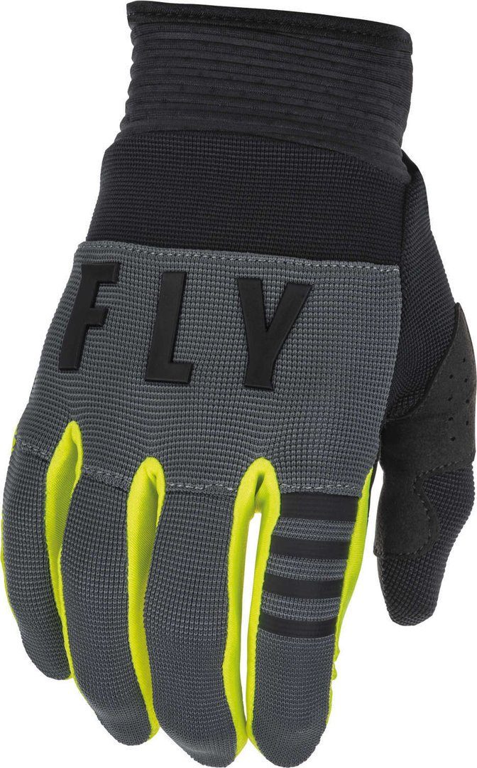 Fly Racing F-16 Motocross Handschuhe Gray/Yellow Motorradhandschuhe