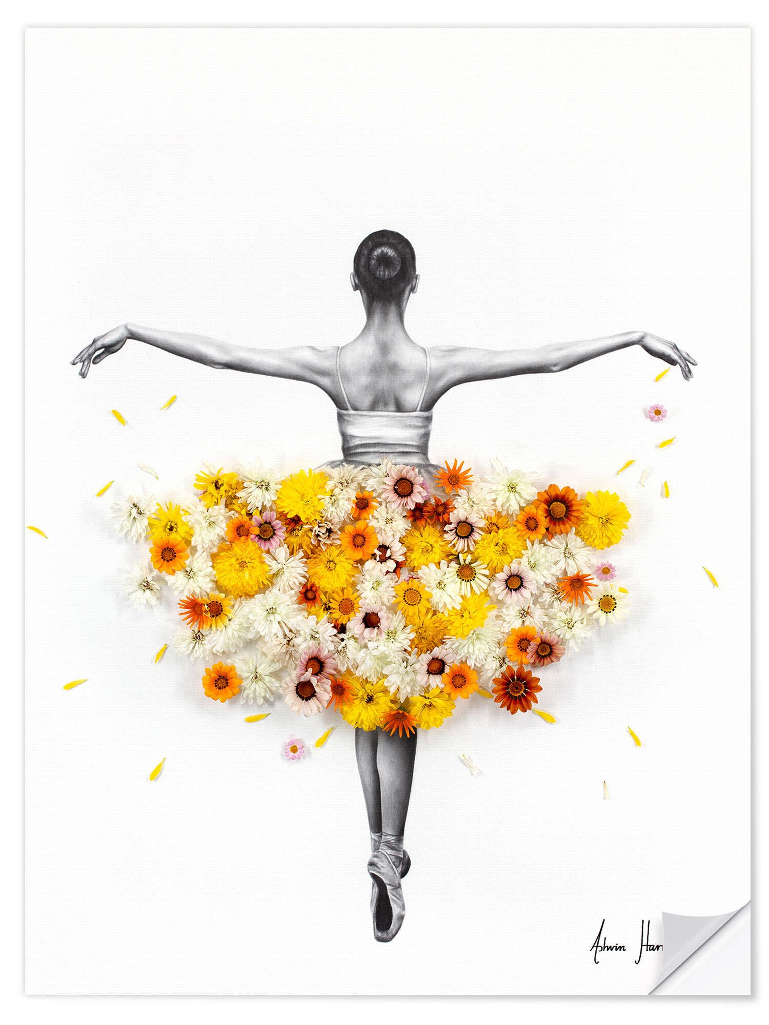 Wandfolie Ashvin Harrison