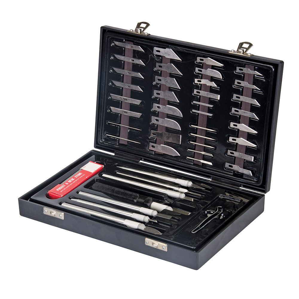 Silverline Bastelfilz Hobbymesser, 51-tlg. Satz 51-tlg.