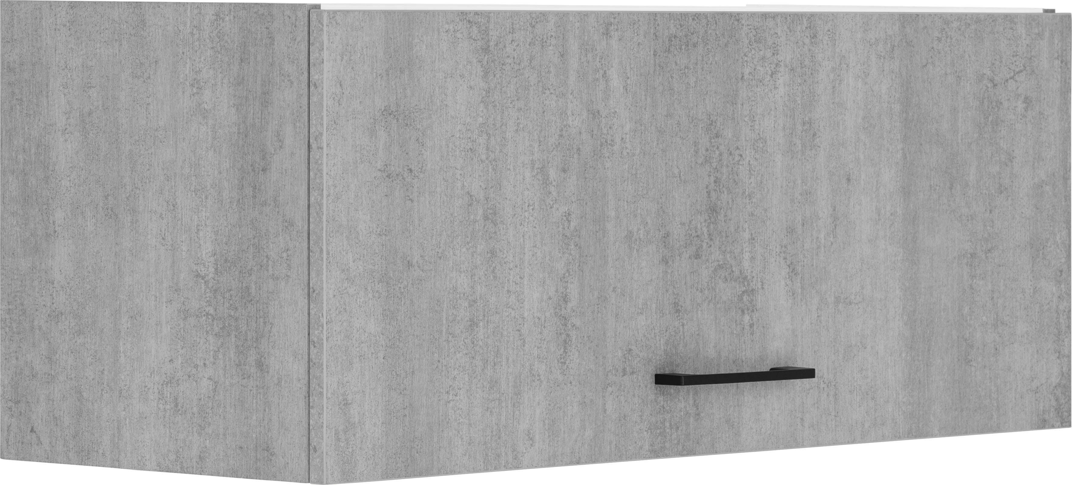 OPTIFIT Klapphängeschrank Tokio 90 cm breit, mit 1 Klappe betonfarben | betonfarben