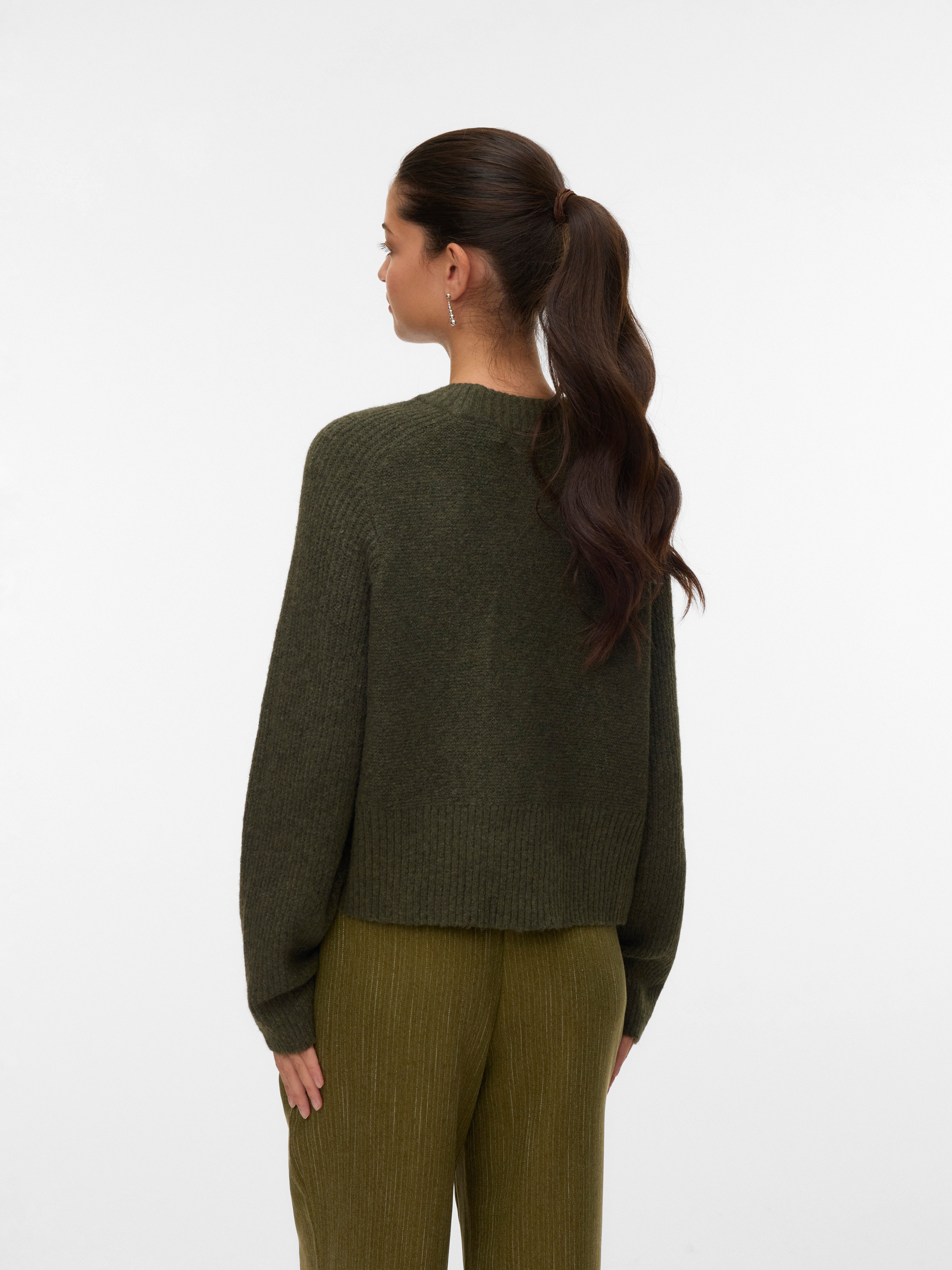 Vero Moda Strickpullover VMBANG LS O-NECK PULLOVER BOO günstig online kaufen