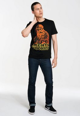 LOGOSHIRT T-Shirt A Star Wars Story mit Chewbacca-Print