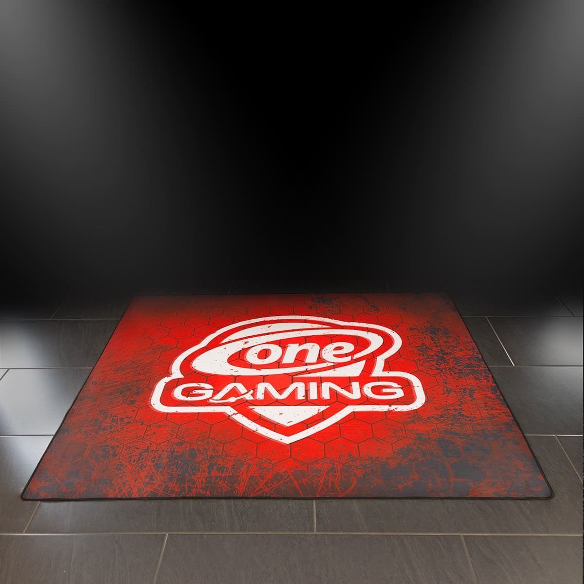 Bodenschutzmatte GAMING Bodenschutzmatte Rot ONE GAMING ONE Floormat