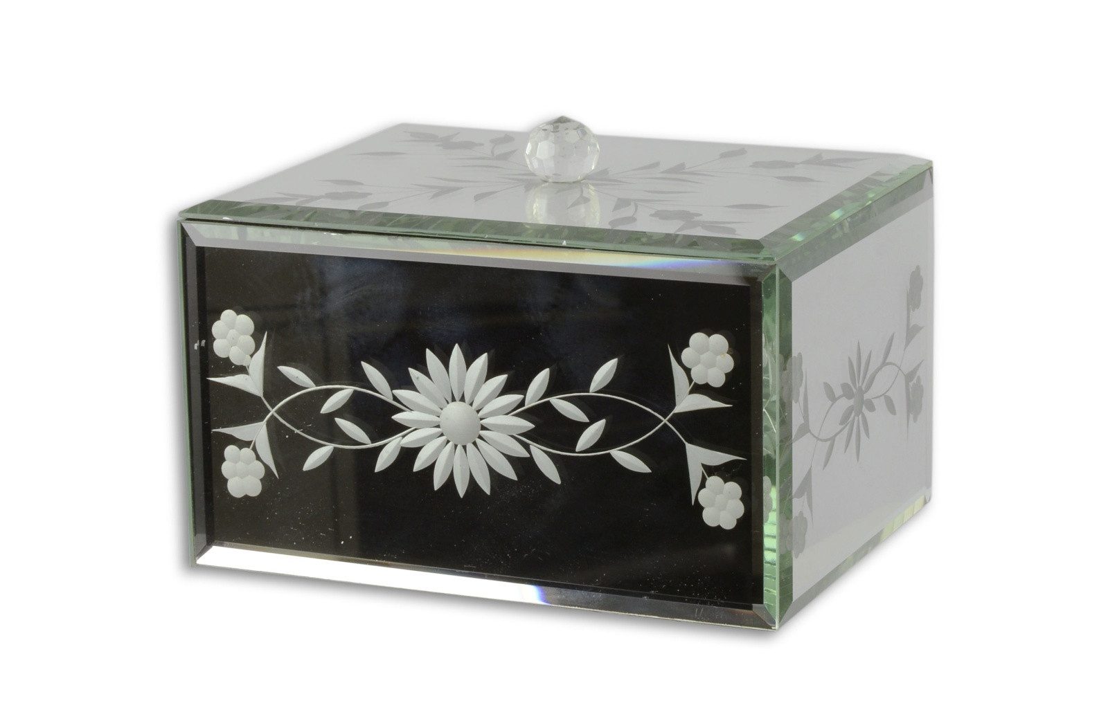 Aubaho Dekoobjekt Eine venezianische Glasbox Replikat Retro Design Dekoration