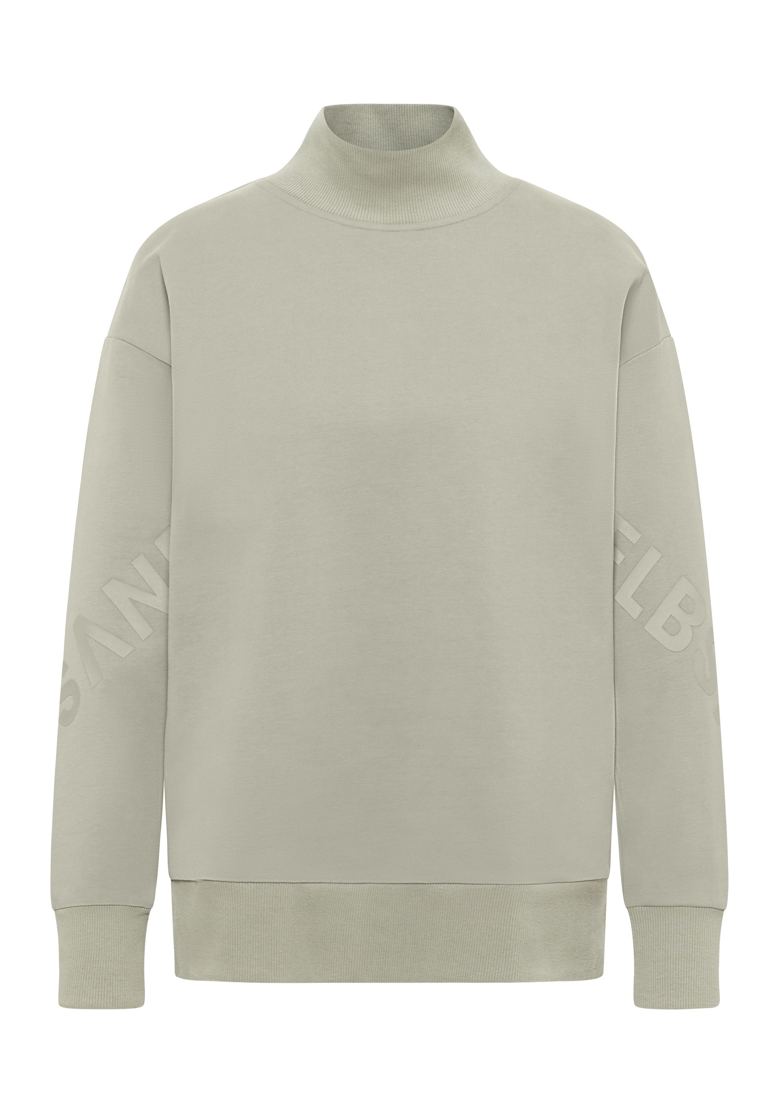 Elbsand Sweatshirt Linna hoher Krage, überschnittene Schultern, normal gesc günstig online kaufen