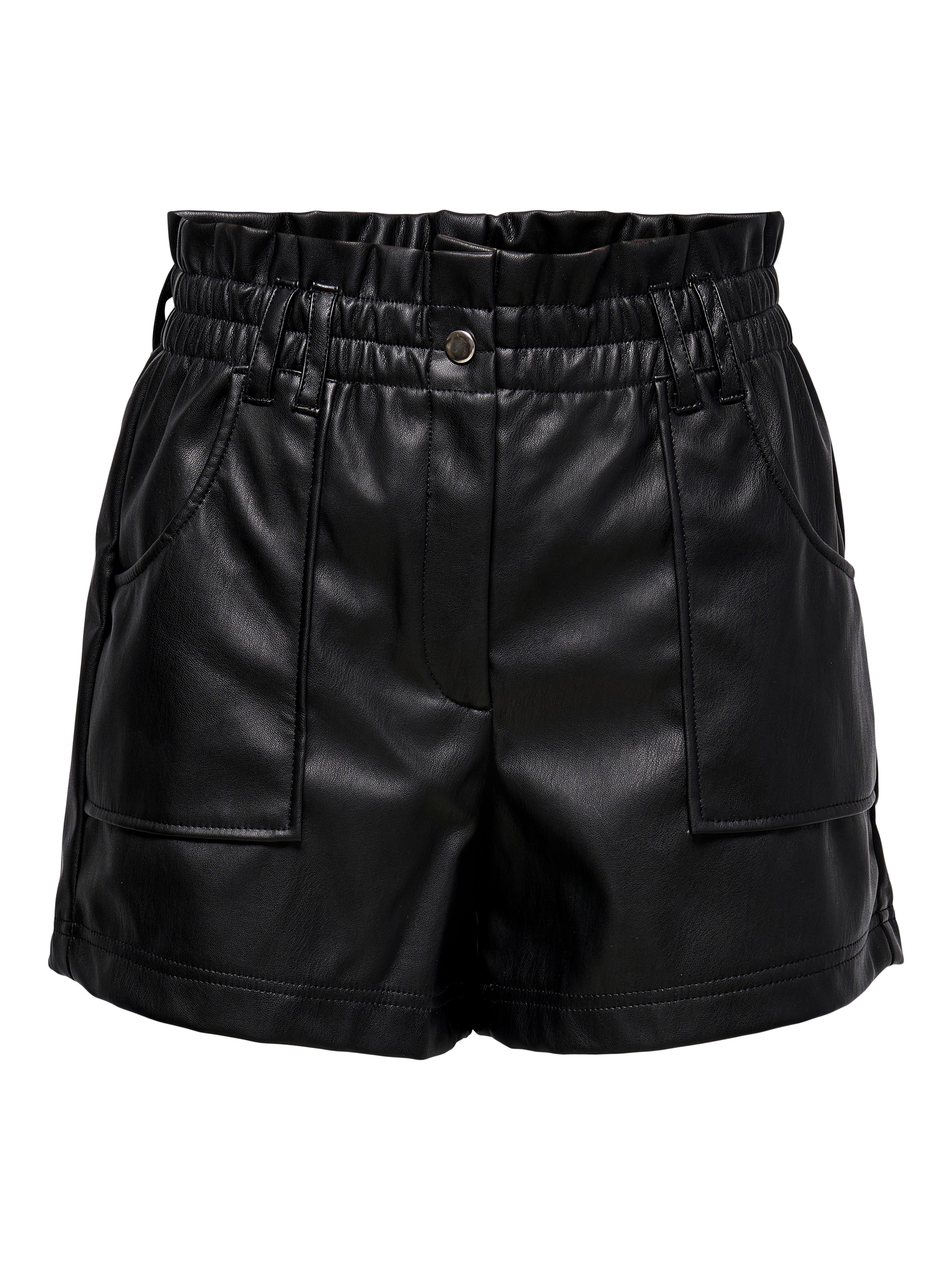 Shorts ONLANNIE FAUX LEATHER SHORTS OTW