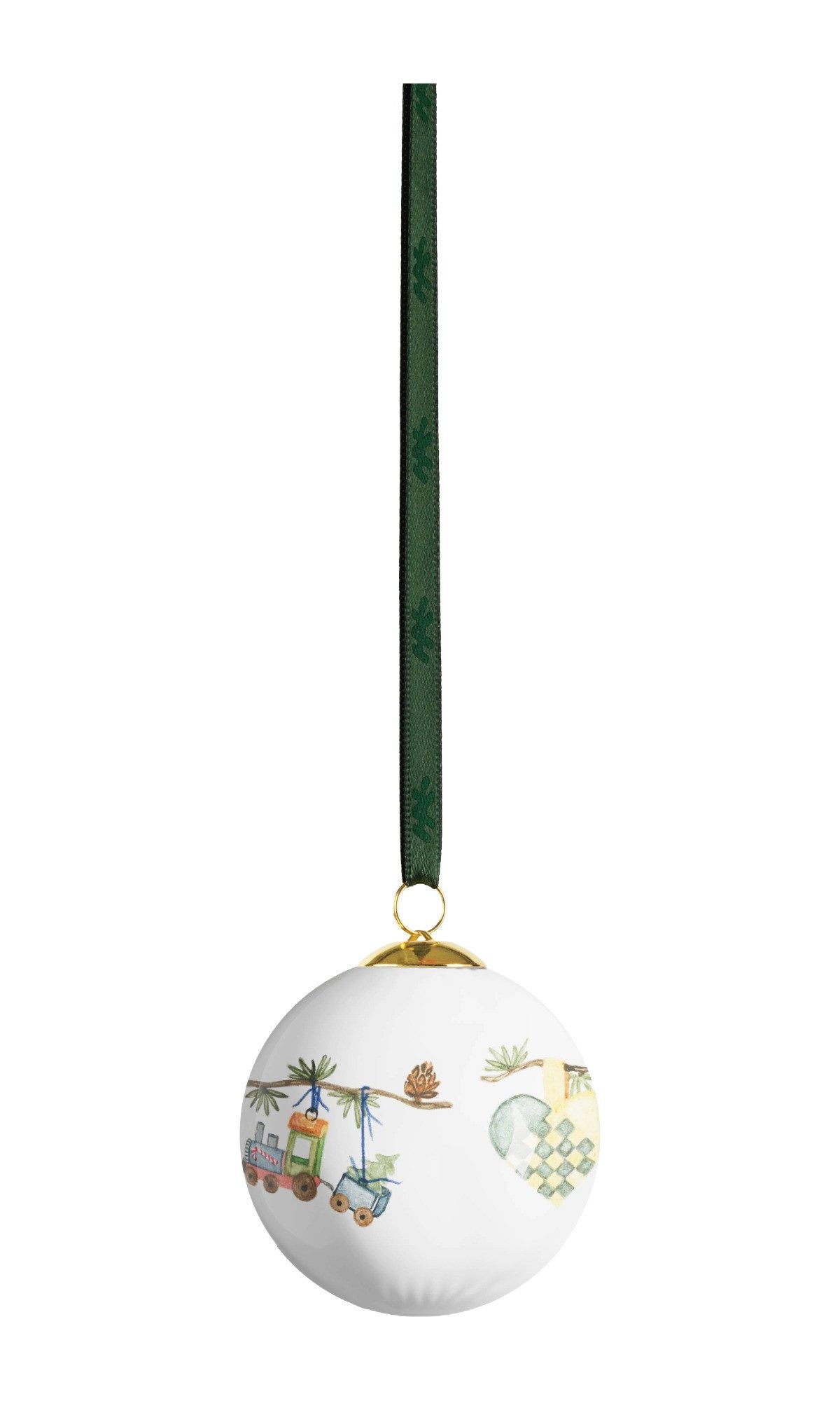 Kähler Weihnachtsbaumkugel Kähler Hammershøi Christmas Kugel 2024 Ø6 cm Por günstig online kaufen