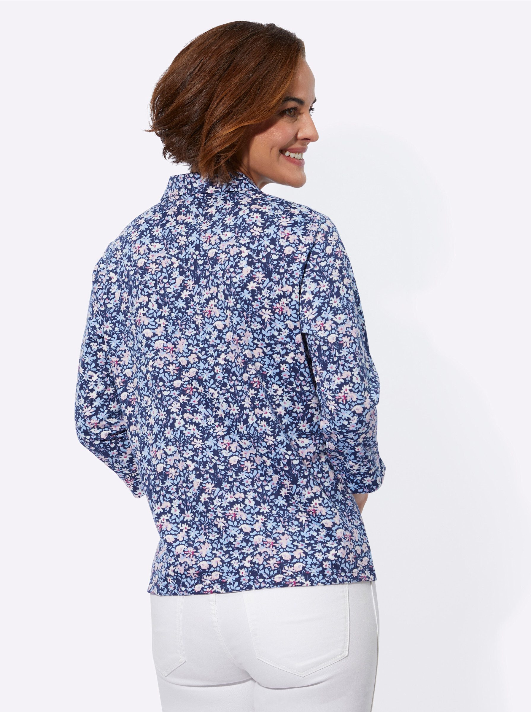 Witt Klassische Bluse Jersey-Bluse 3/4-Arm günstig online kaufen