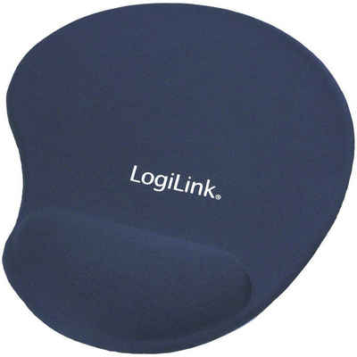 LogiLink Mauspad »Logilink Mauspad mit Silikon Gel Handauflage«