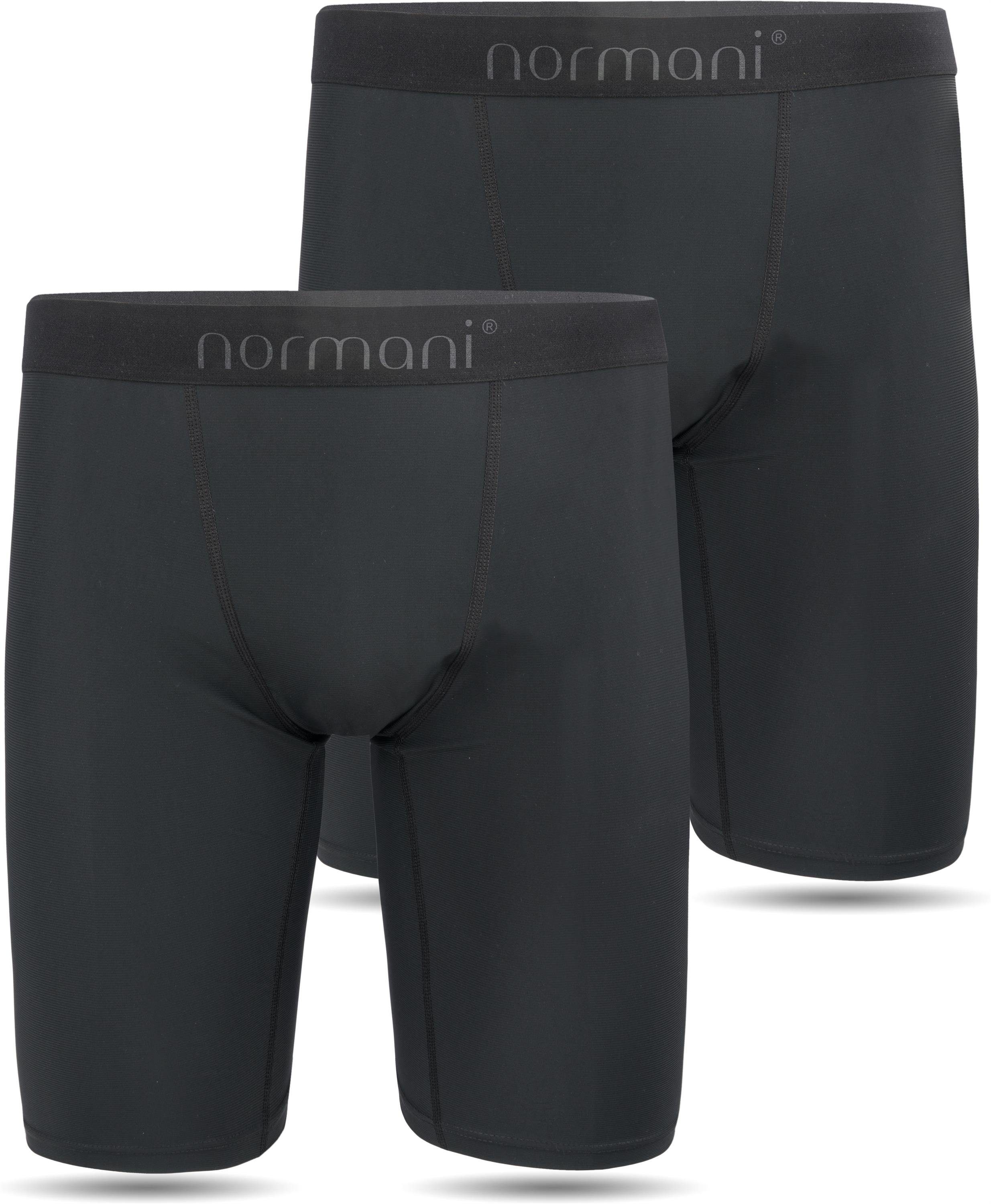 normani Retro Boxer 2 Herren Kompressions-Sportunterhosen Kompressionsunterhosen aus schnelltrocknendem Material