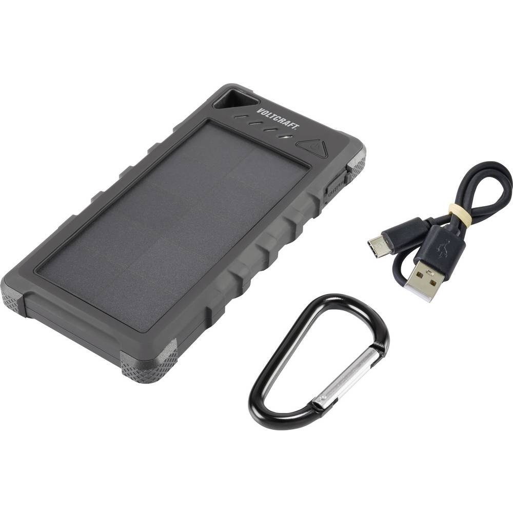 VOLTCRAFT Solar-Powerbank VC-11946675 Solarladegerät – Bild 5 von 5