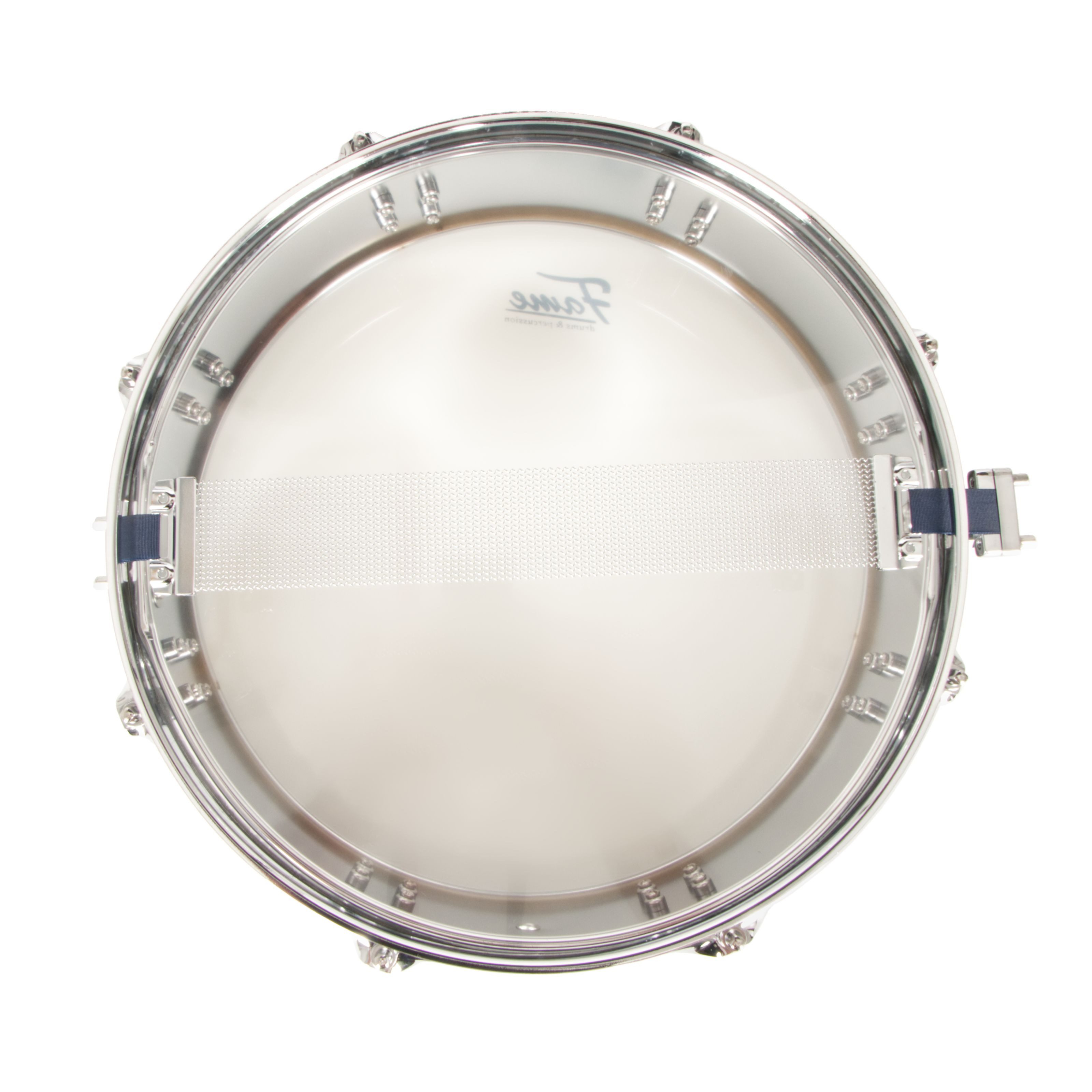 FAME Snare Drum,FSSB-35 Piccolo Steel Snare Drum 14x3.5 Zoll Verchromt Stahlkessel Hohe Lautstärke Durchsetzungsstarker Sound Stabile Double-Lugs Coated Drumhead, Schlagzeuge, Snare Drums, Piccolo Steel Snare Drum, Stahlkessel, Hohe Lautstärke