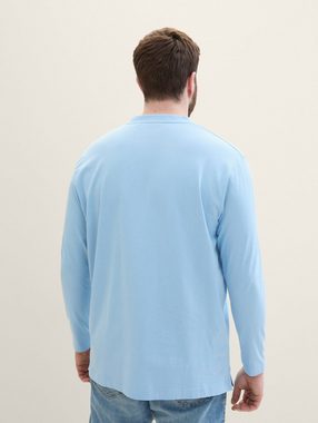 TOM TAILOR PLUS T-Shirt Plus - Gestreiftes Langarmshirt