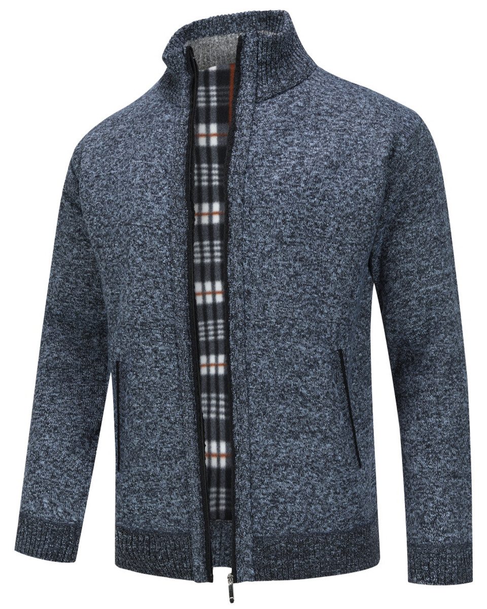 Allthemen Cardigan Gefüttert Cardigan Grobstrick Pullover günstig online kaufen