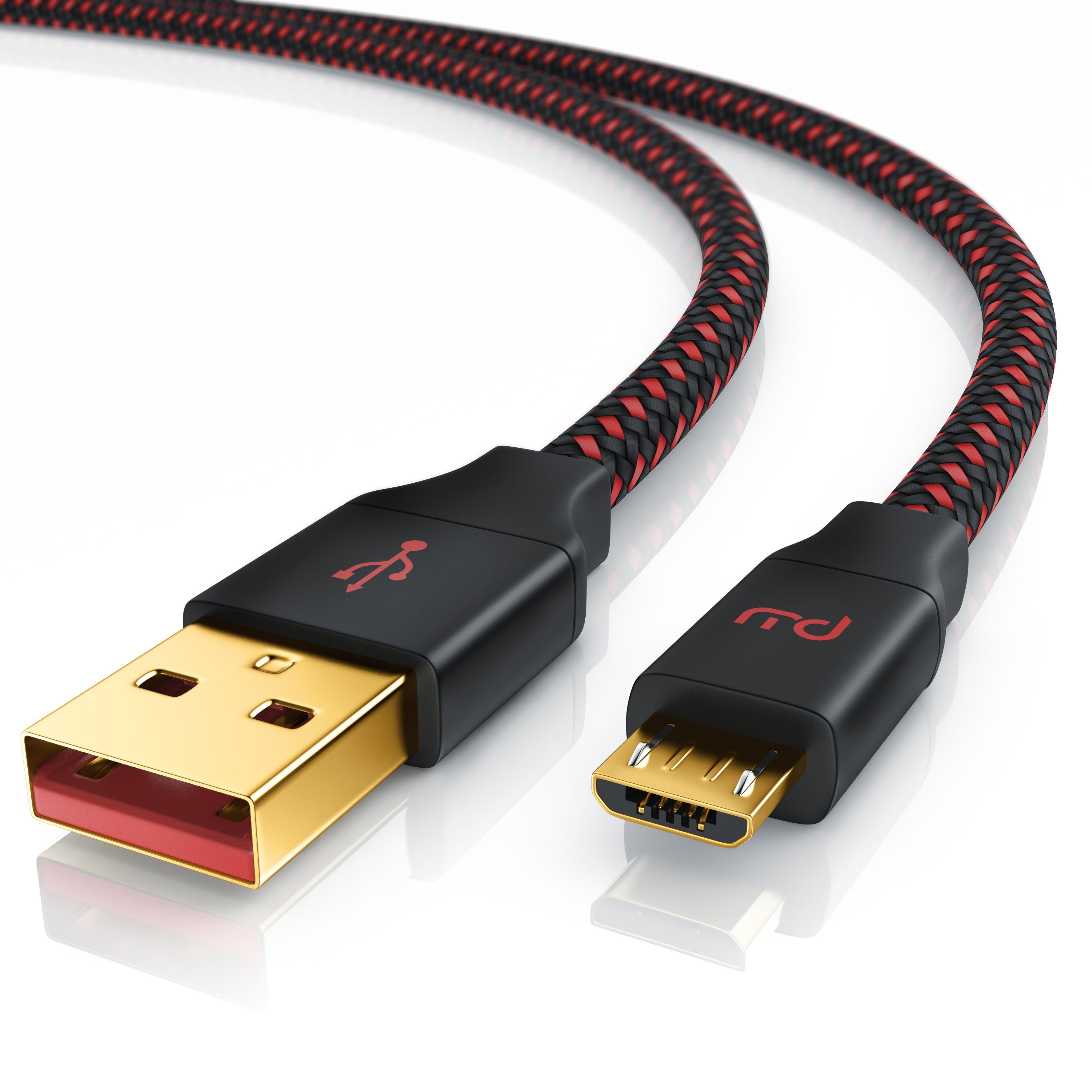 Primewire USB-Kabel, USB; Micro USB, USB Stecker Typ A; Micro USB Stecker  Typ B (200 cm), UltimateCharge MicroUSB 2.0 Schnellladekabel mit  Datenübertragung online kaufen | OTTO