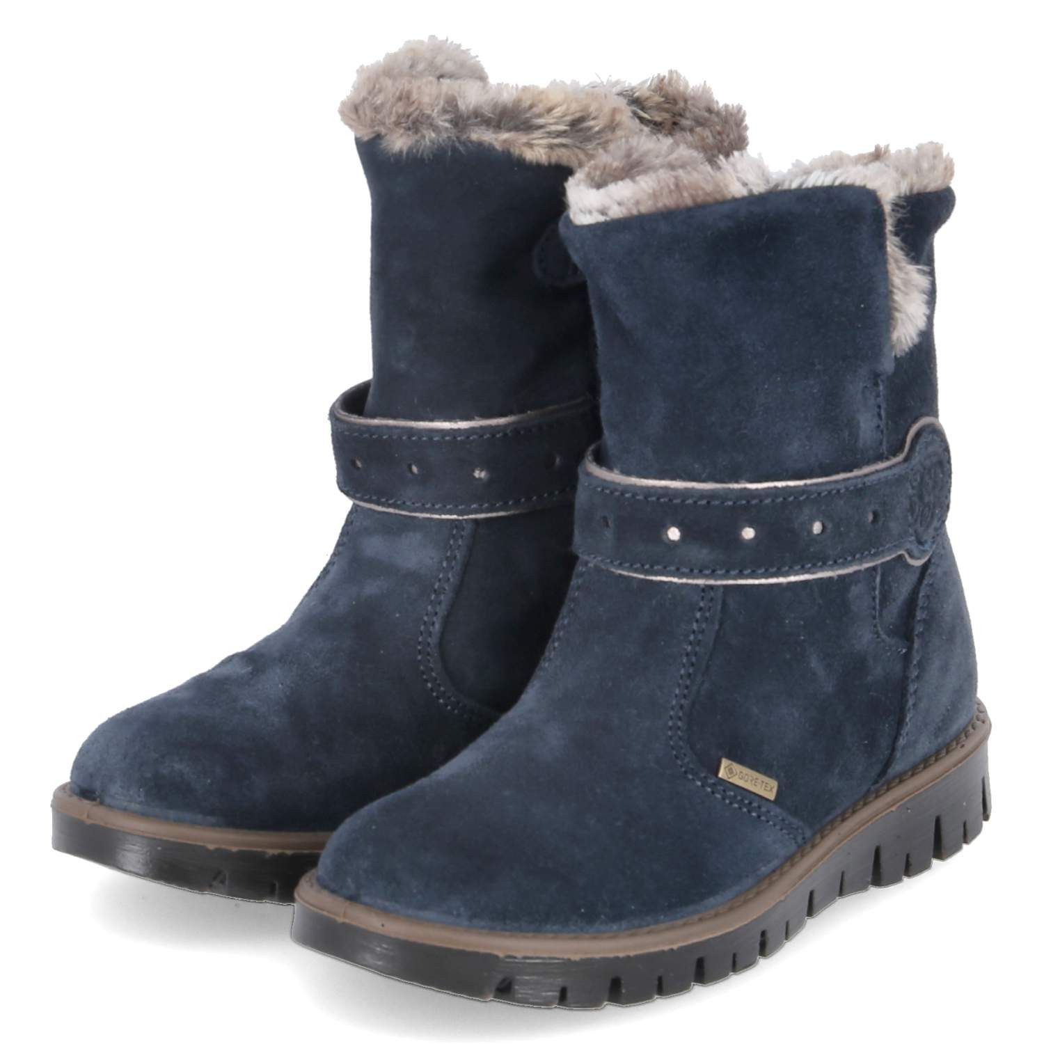 Primigi Primigi 4875000 PROGT 48750 Unisex Rauleder blau Winterstiefel