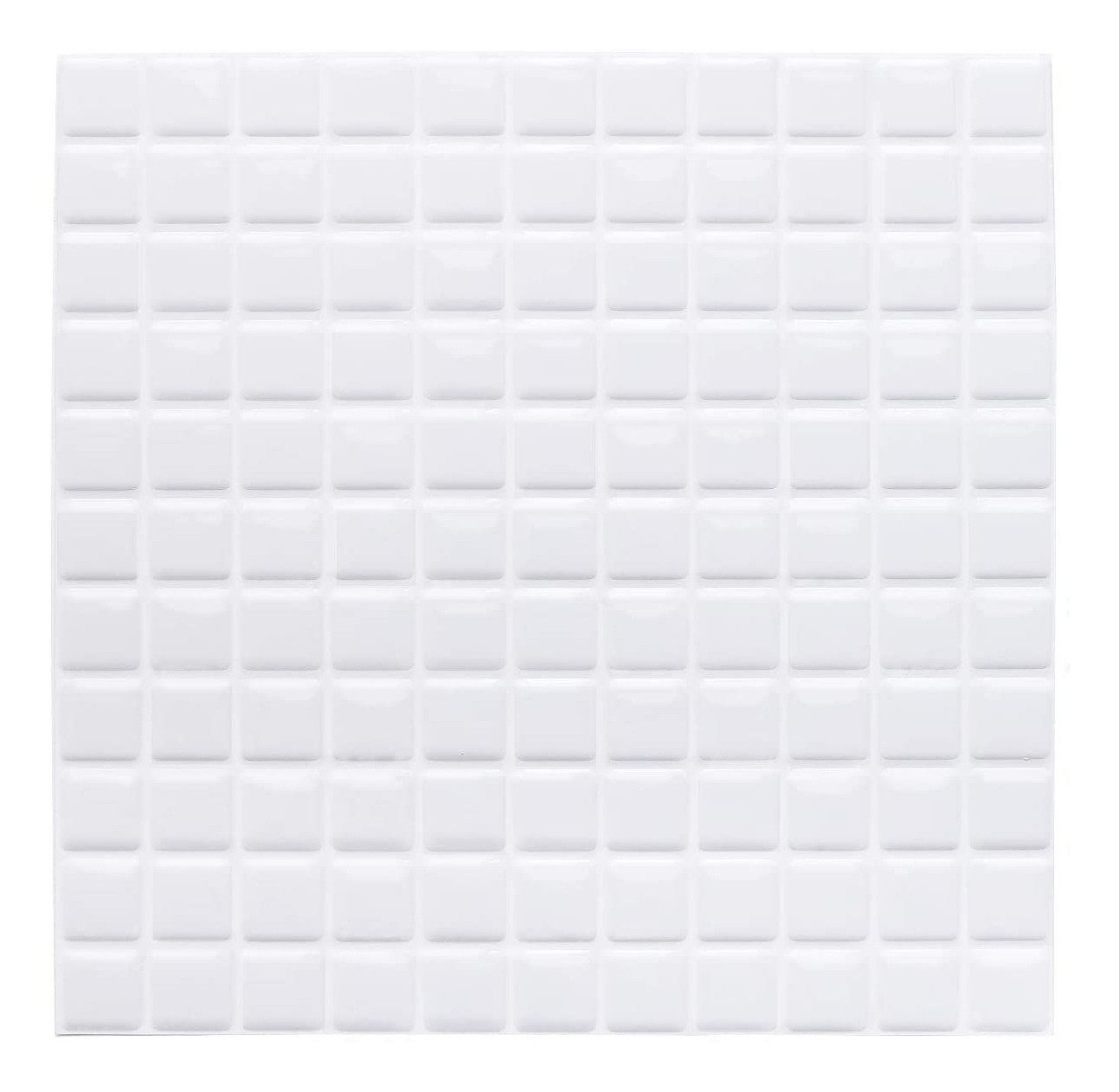 Zyronn Fliesenaufkleber 3D Klebefliesen Küche Fliesenaufkleber Bad Selbstklebende Fliesenfolie (10 St), 23.6x23.6cm Klebefliesen Mosaik Mosaikfliesen Selbstklebend Fliesen
