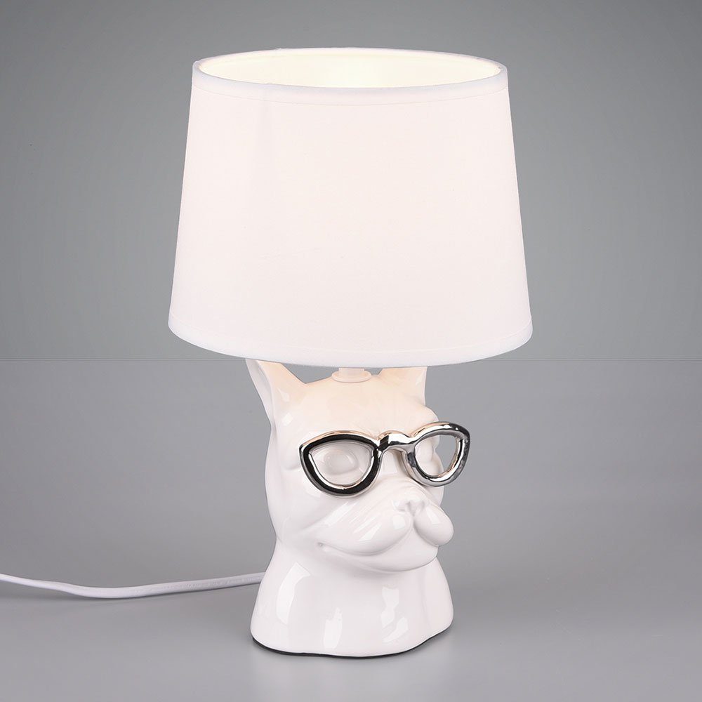 Esszimmerlampe inklusive, für Keramik Tischlampe Schlafzimmer nicht Leuchtmittel etc-shop Nachttischlampe Tischleuchte,