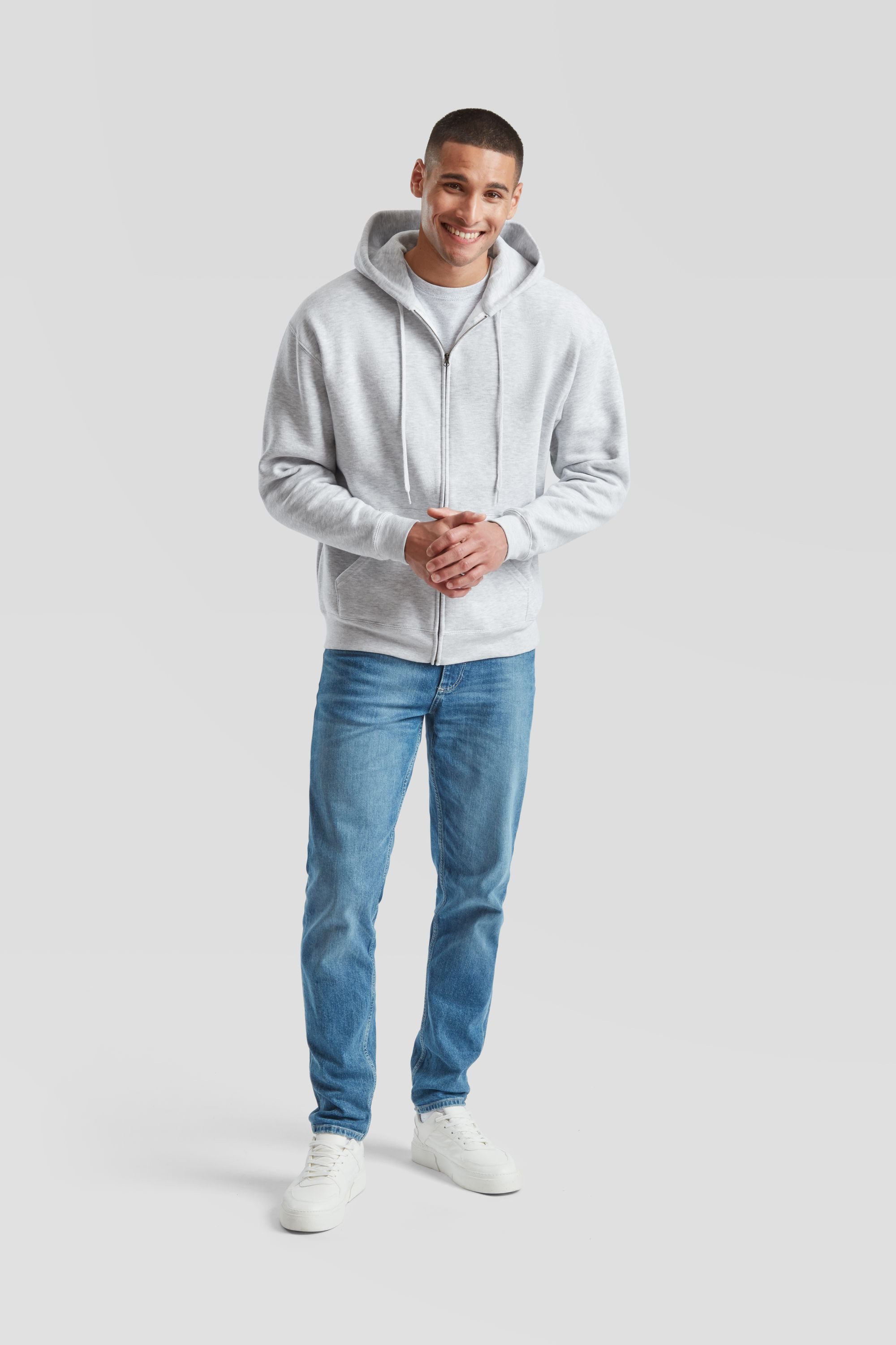 Fruit of the Loom Sweatjacke Premium Hooded Sweat Jacket – Bild 2 von 5