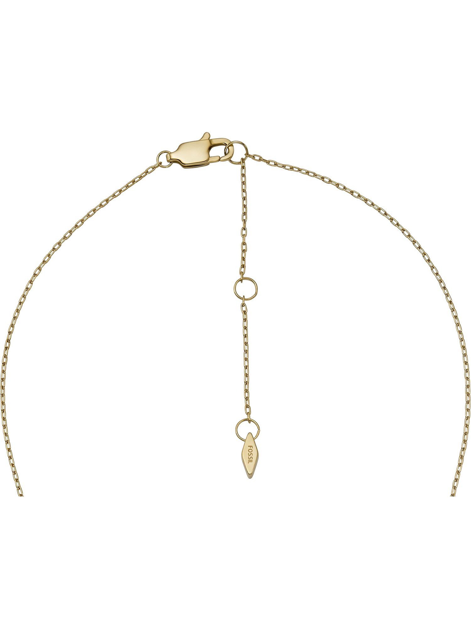 Fossil Collier Fossil Damen-Kette Edelst...