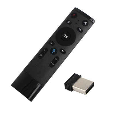 Bolwins O21 USB WiFi Air Maus Gyro Stimme Fernbedienung PC Smart TV Media Box Universal-Smart-TV-Fernbedienung