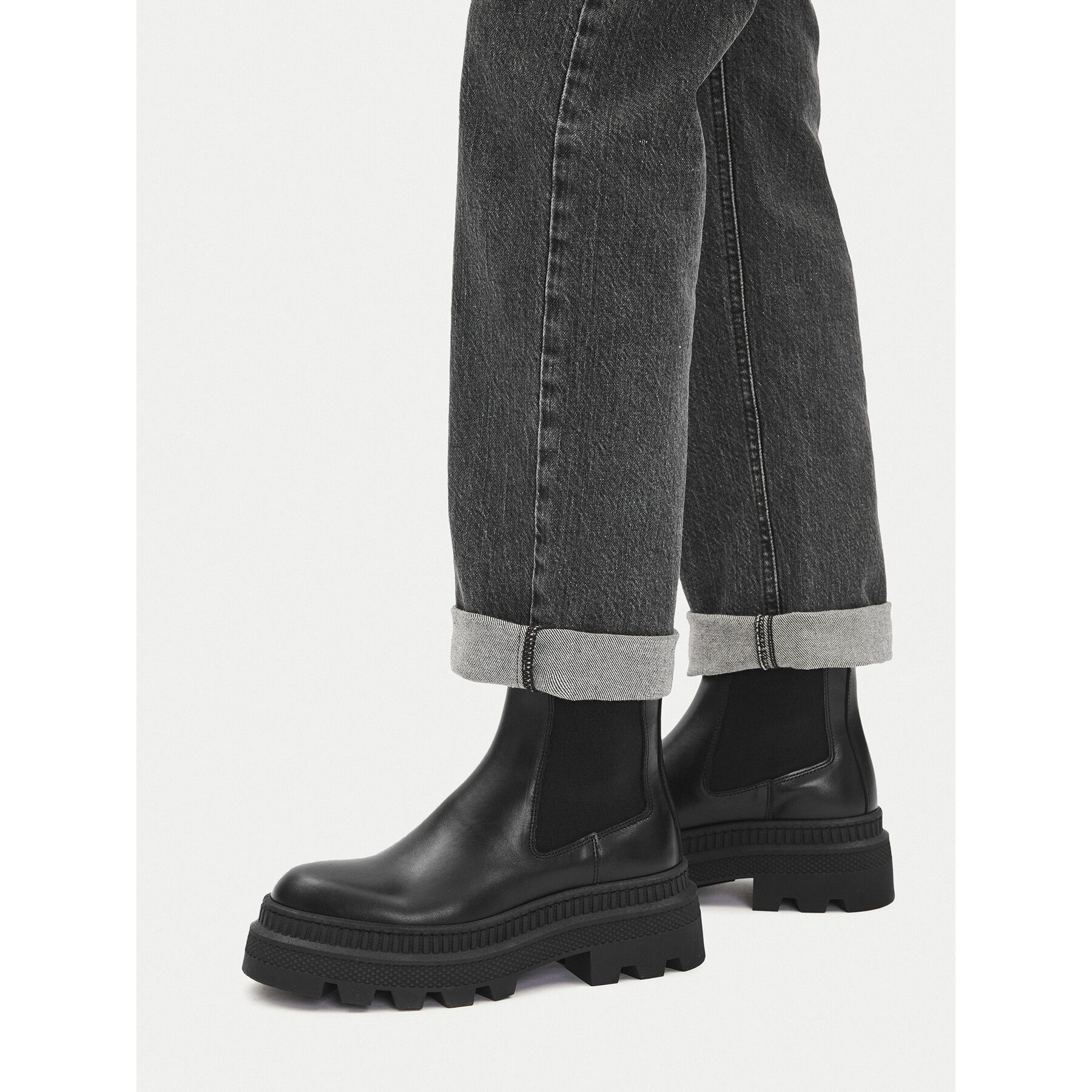 Badura Badura Damen Chelsea Boots 5907964381310 Schwarz Chelseaboots