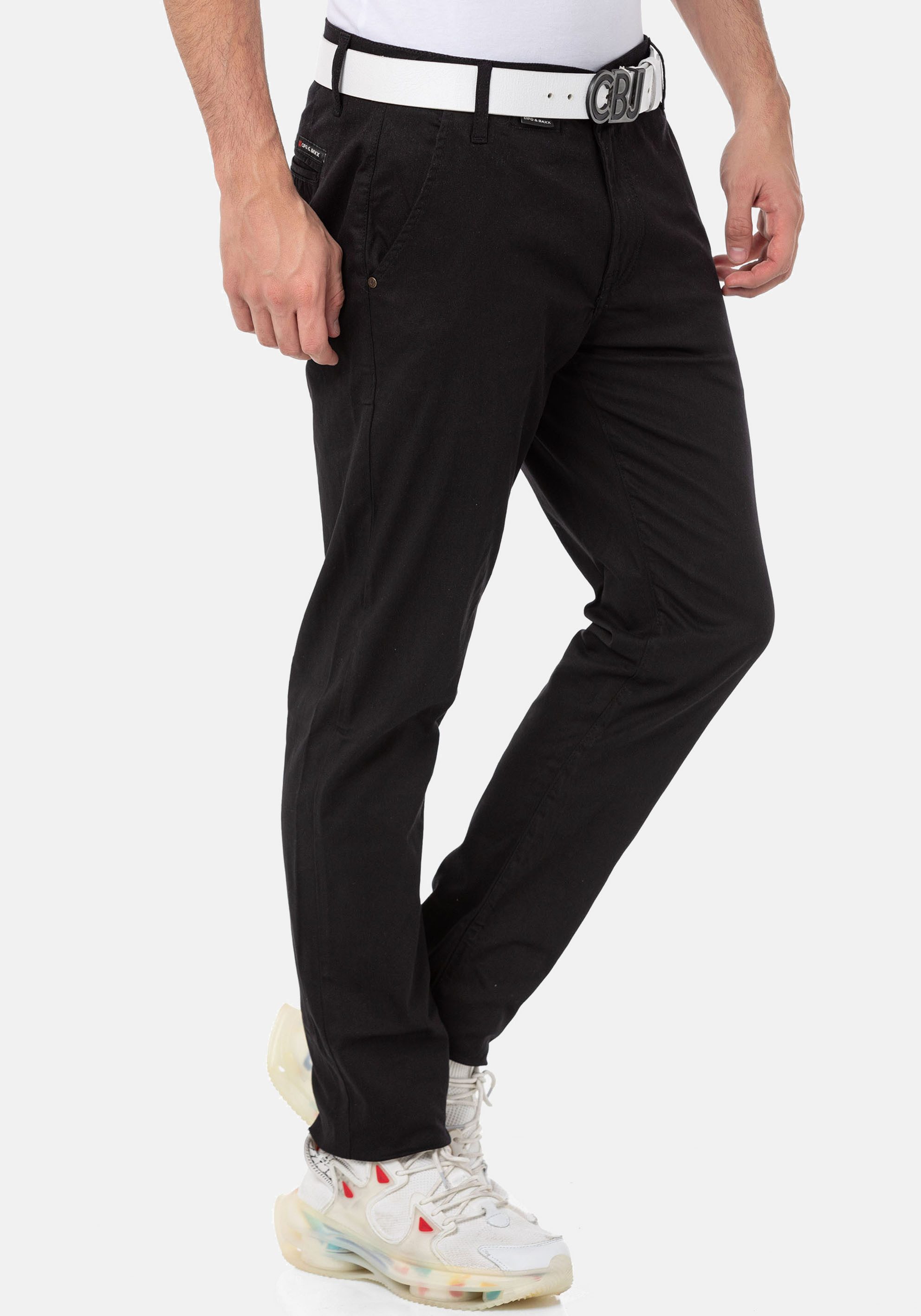 Cipo & Baxx Chinohose günstig online kaufen
