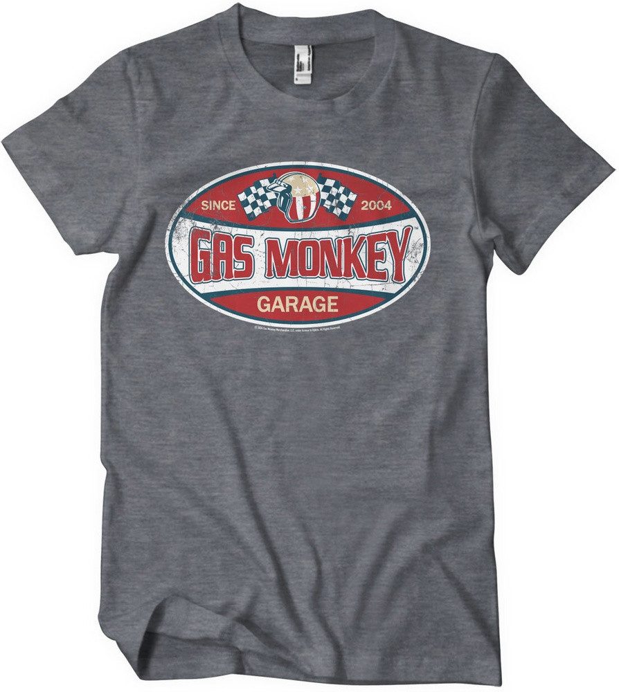 Gas Monkey Garage T-Shirt Since 2004 Label T-Shirt