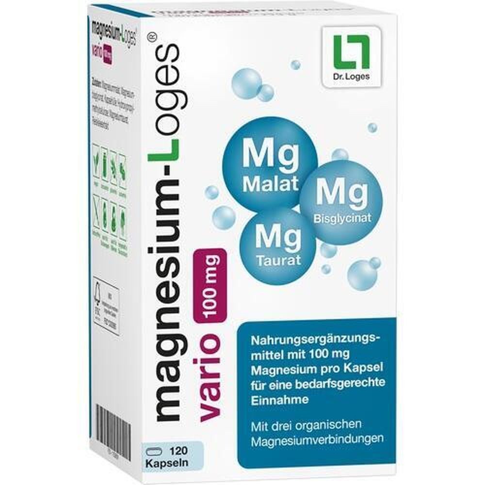 Dr. Loges® MAGNESIUM-LOGES vario 100 mg Kapseln 120St Kapseln