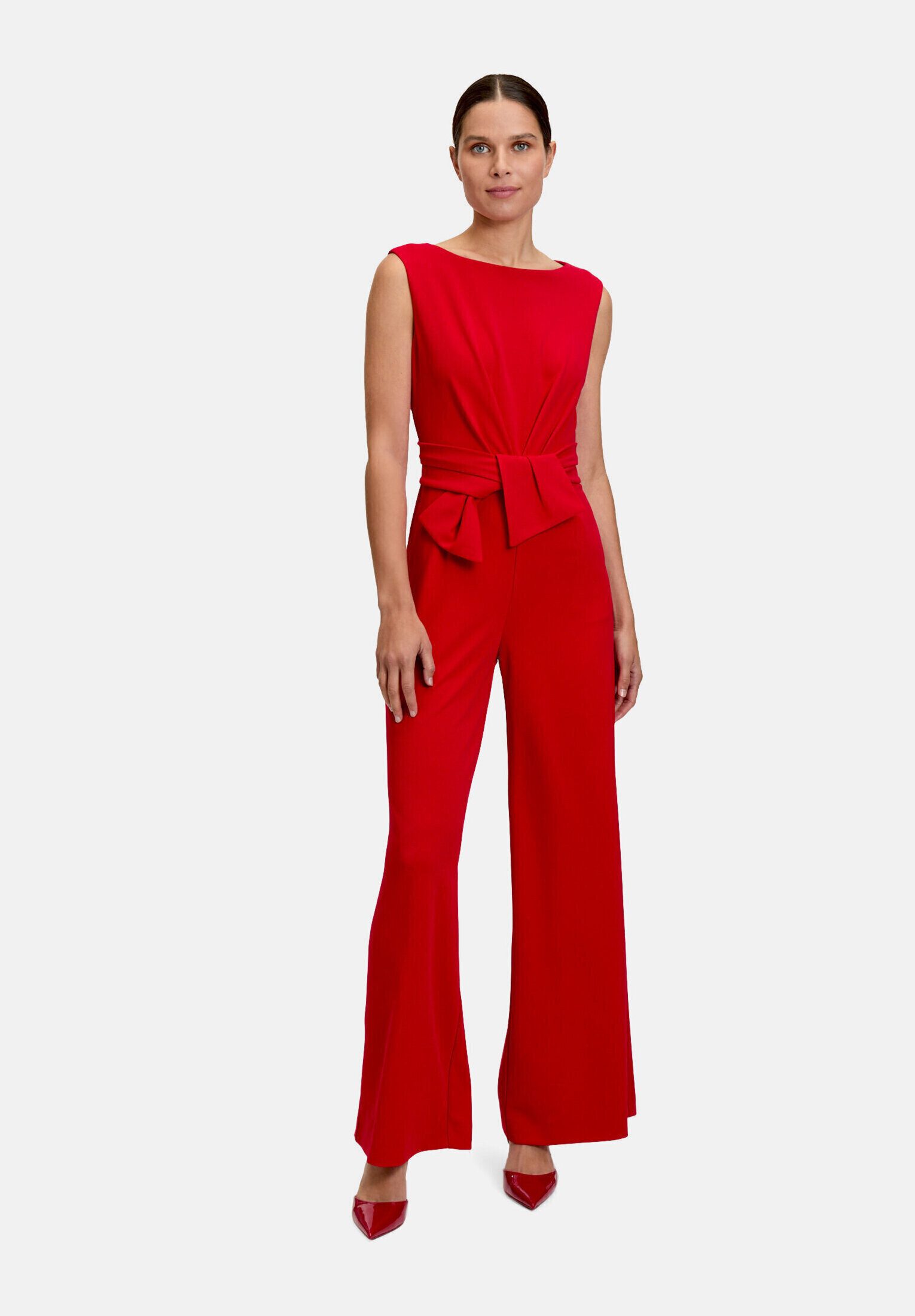 Vera Mont Overall Damen mit weitem Bein (1-tlg) Bunddetail