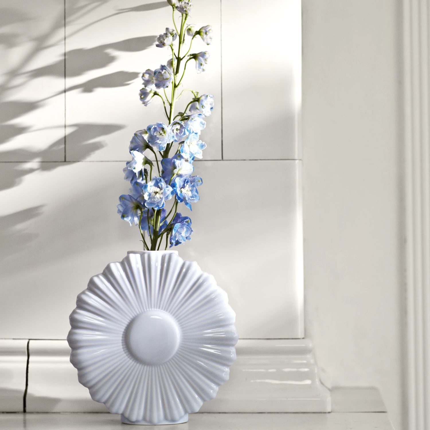 Lyngby Porcelæn Dekovase Flower Margerite