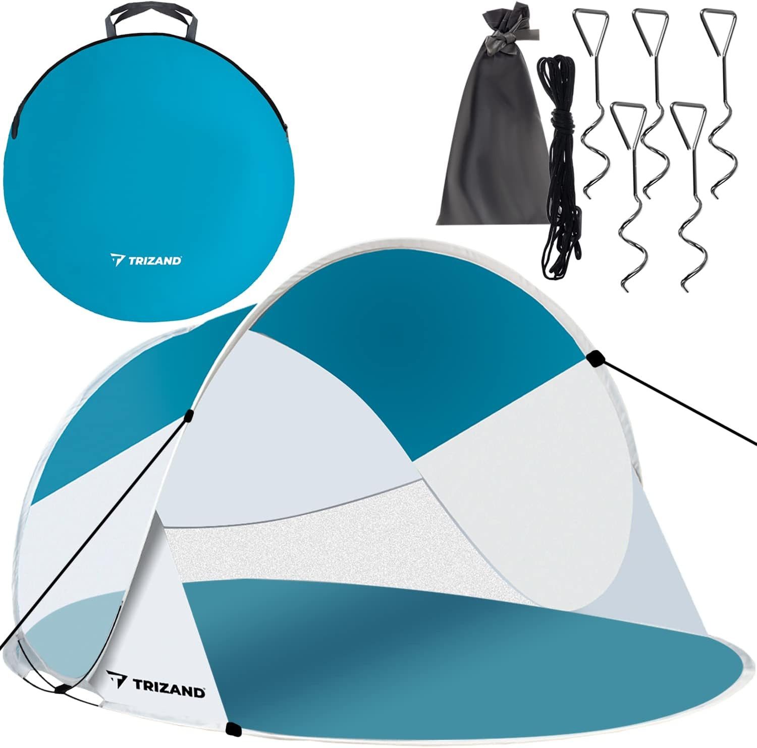 Trizand Faltzelt Strandmuschel Strandzelt Zubehör Tragetasche günstig online kaufen