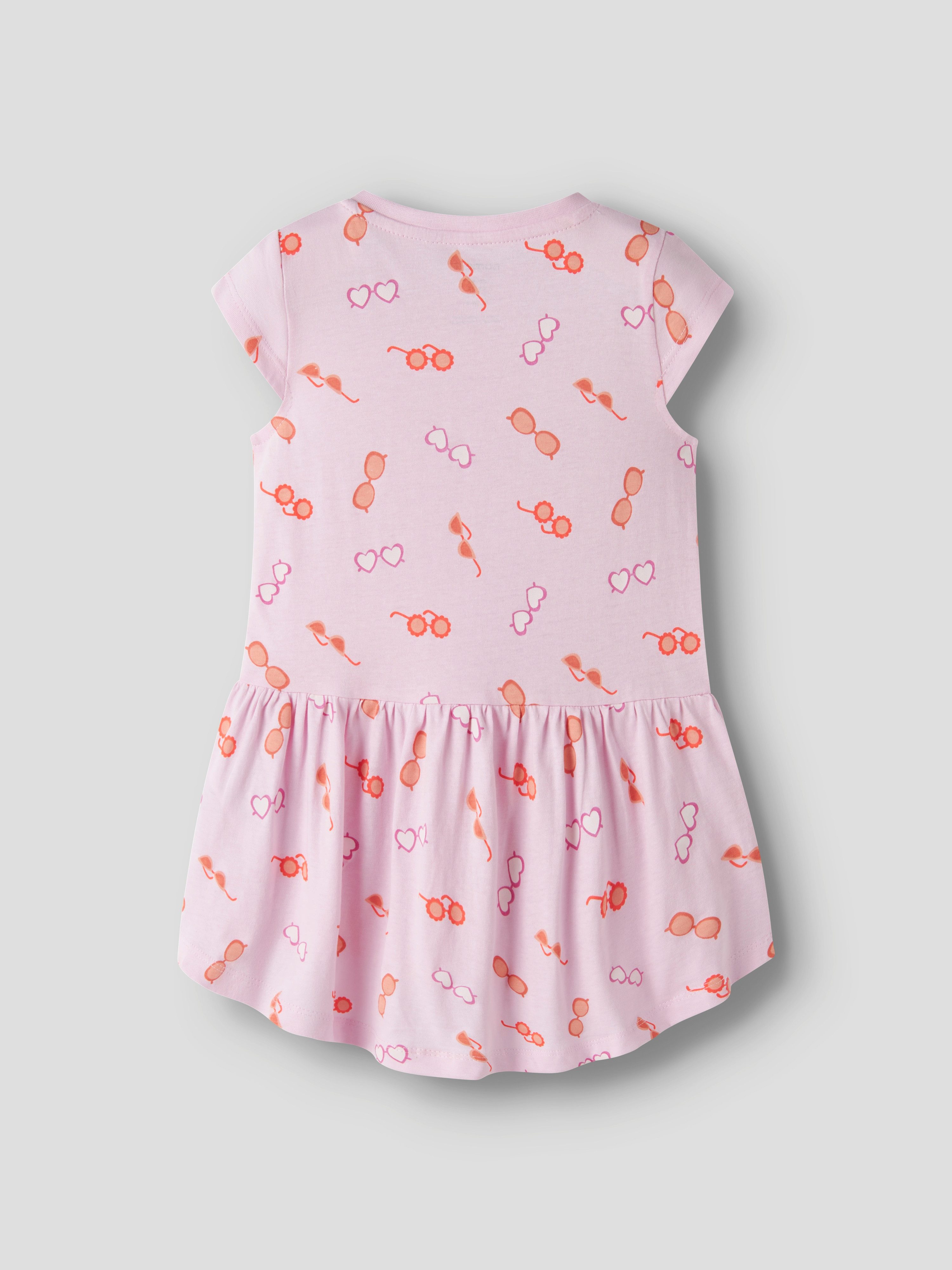 Name It Jerseykleid NMFVIGGA CAPSL DRESS F1 NOOS Baumwolle, regular fit