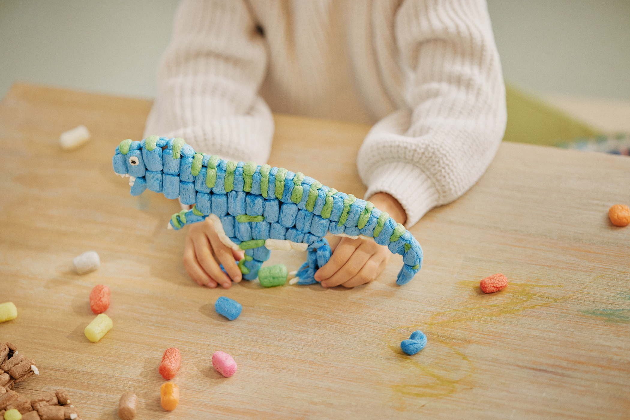 PlayMais Kreativset Bastel Kreativität Bastelset Classic 800 Dinoworld ab 5 Jahren 160959