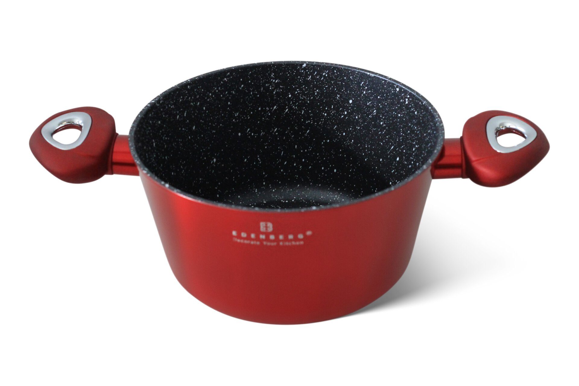 Edenberg Topf-Set Klassische schwarze Töpfe, in 4 verschiedenen Größen und in 4 Farben, Aluminium, Keramik (Gönnen Sie sich stilvolles Kochen auf höchstem Niveau – mit diesem eleganten Topfset, das Design, Qualität und Funktionalität perfekt vereint., 8-tlg., Zeitloses Design des Topfsets. Eine ideale Geschenkidee)