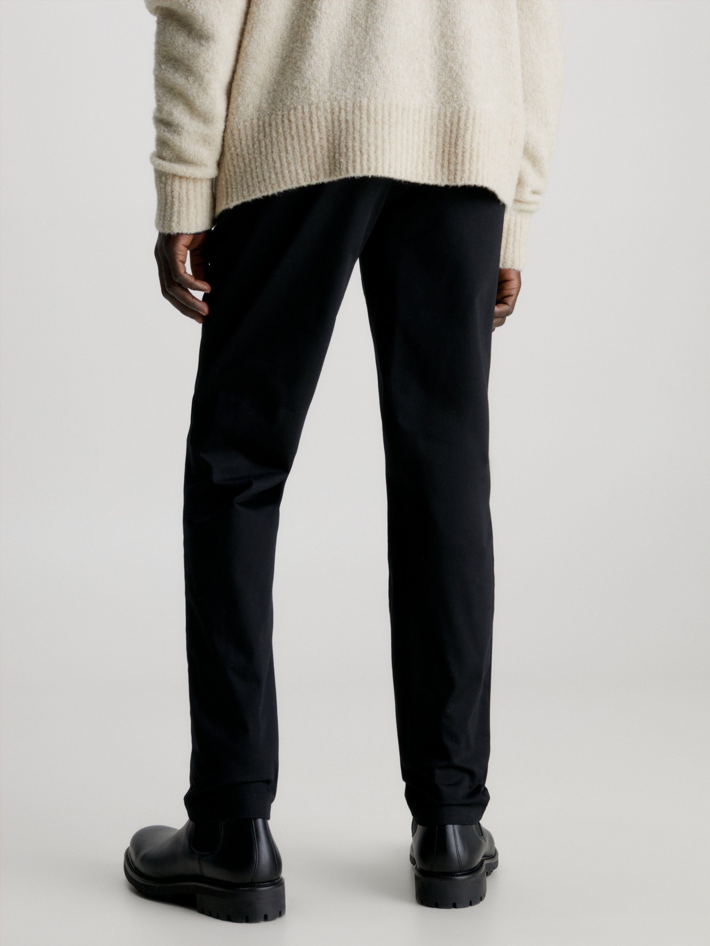 Calvin Klein Chinohose SATEEN STRETCH SLIM günstig online kaufen