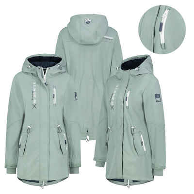 SUBLEVEL Softshelljacke Damen Frühlings Jacke Softshell Jacke Outdoor Regen Übergangs Jacke