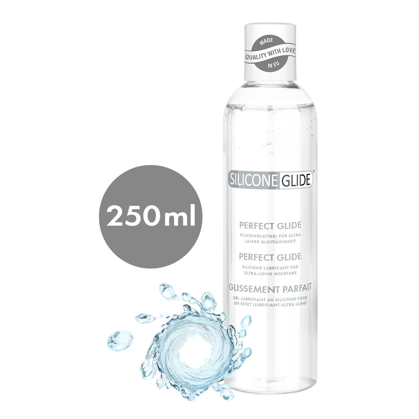 EIS Stimulationsgel EIS Siliconeglide Gleitgel 'Perfect Glide', 250ml, Langzeit-Spaß, 0-tlg.