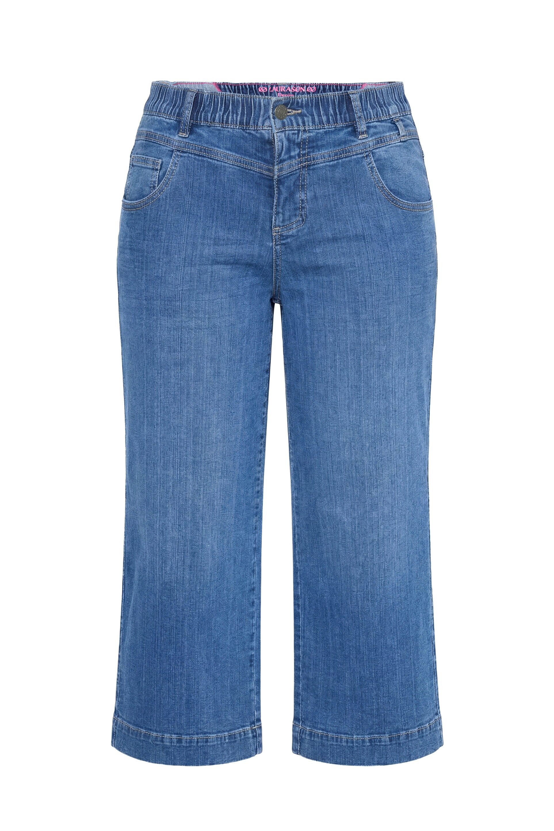 Laurasøn 5-Pocket-Jeans Denim Culotte wide leg 5-Pocket günstig online kaufen
