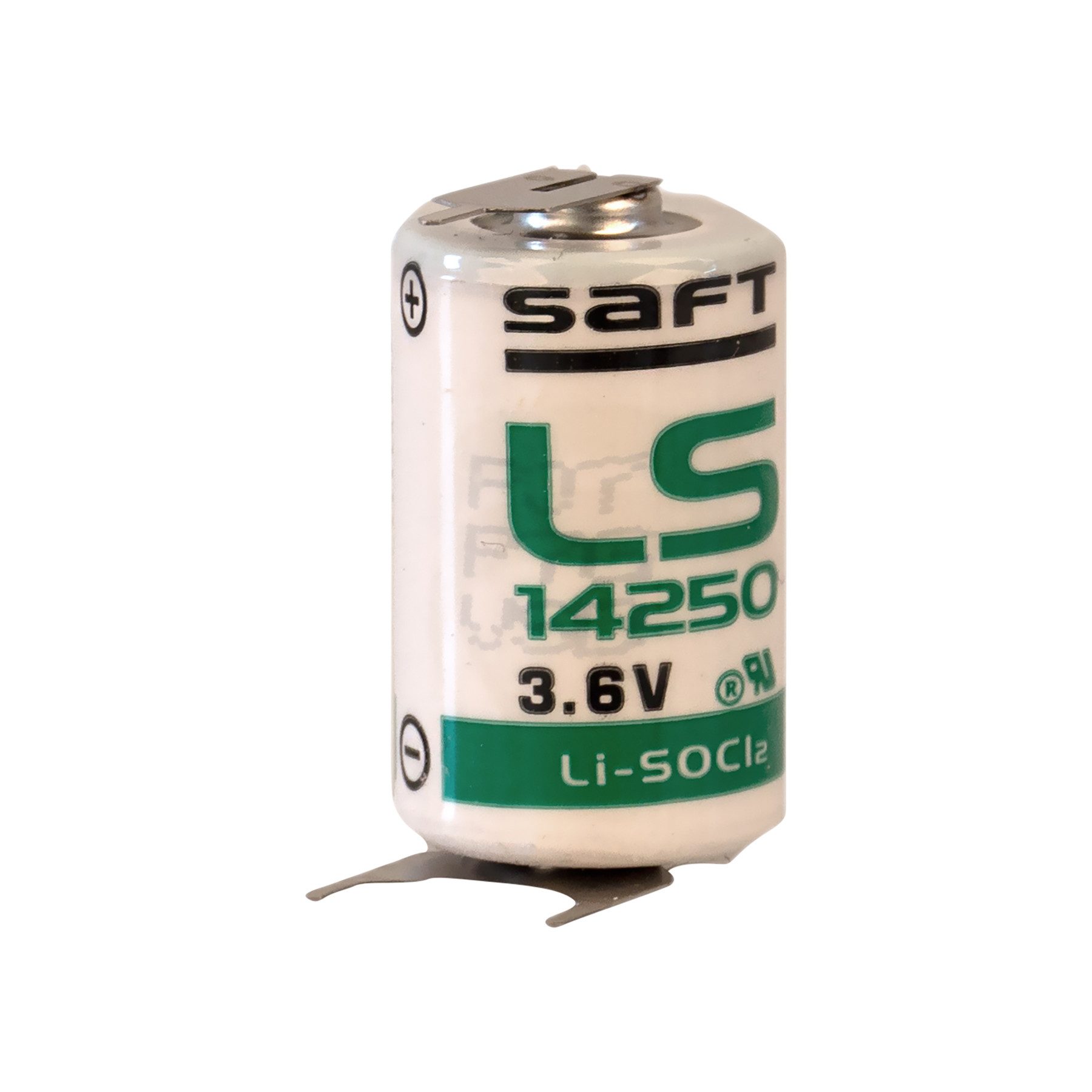 Saft SAFT Lithium-Batterie LS 14250 1/2 AA Batterie - PIN +/- Batterie