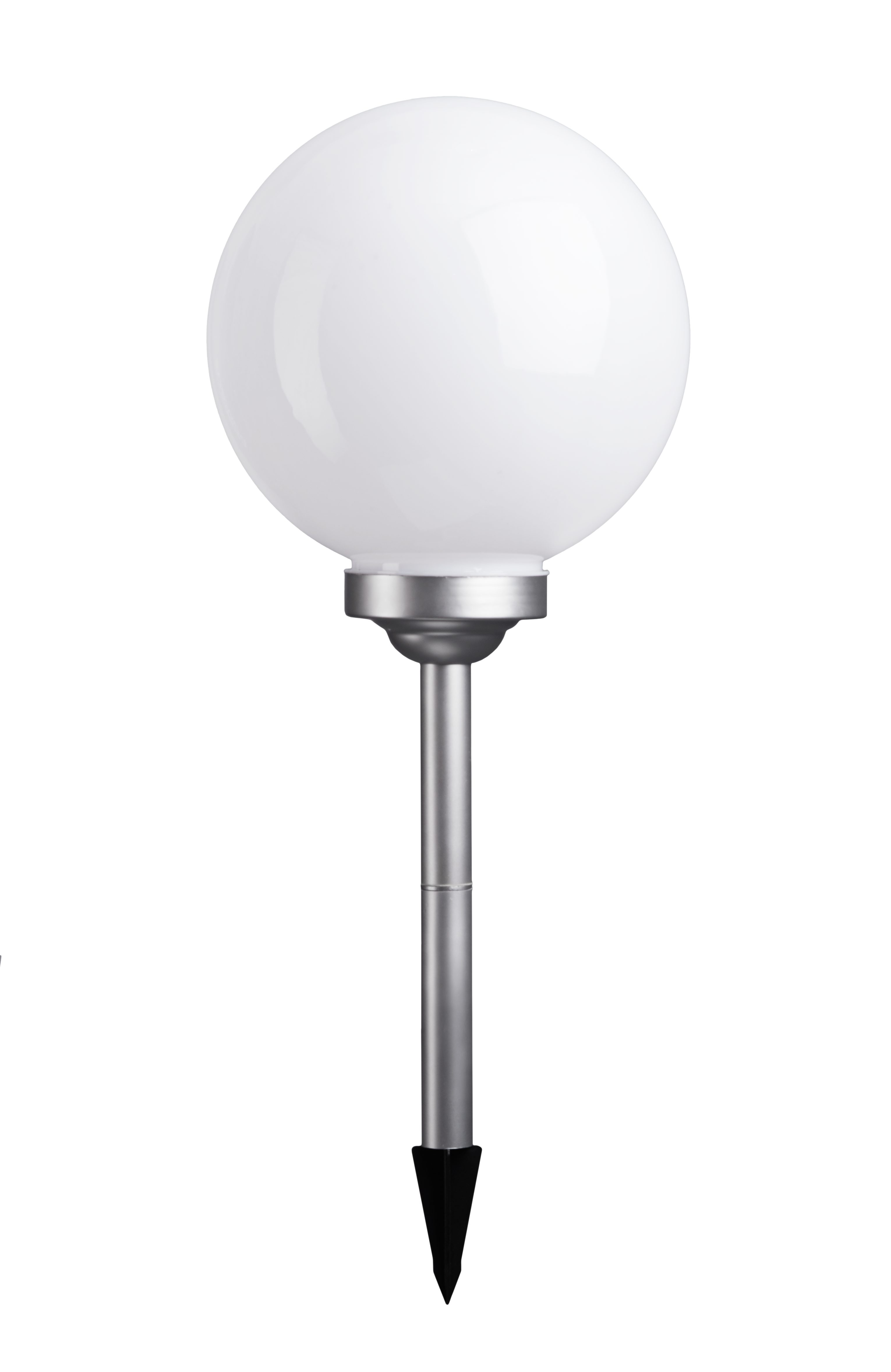 kamelshopping LED Solarleuchte Solar Kugelleuchte / Gartenkugel für Aussen mit LED Beleuchtung, LED fest integriert, Warmweiß, inkl. austauschbarem 600 mAh Akku – Bild 4 von 4
