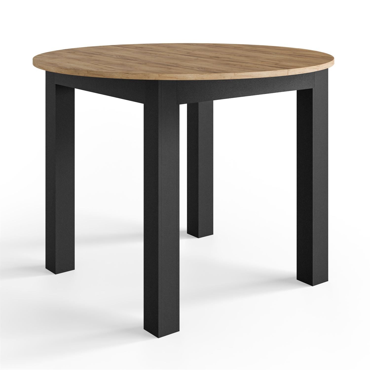 Lookway Esstisch NILO, rund und ausziehbar, 102–142 cm (1 Tisch)